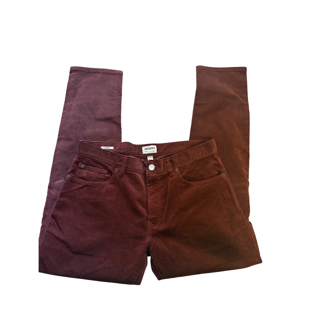 Todd Snyder men's 5-pocket slim-fit corduroy pants Size 32 x 30